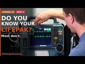 Lifepak 15 Part 1: How to Defibrillate | Paramedic & Critical Care Guide