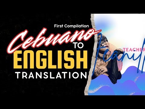 Cebuano to English Translation Compilation | Learn Words & Phrases