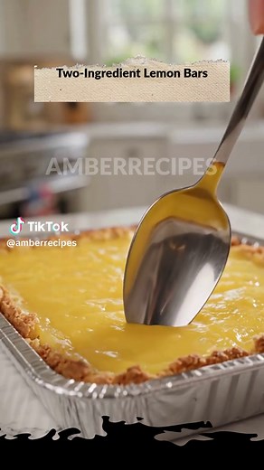 Easy 2-Ingredient Lemon Bars Recipe