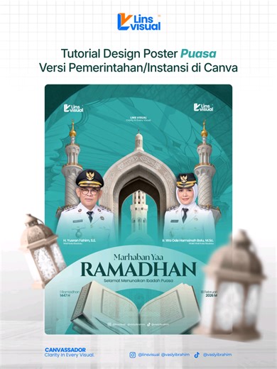 Tutorial Desain Poster Ucapan Ramadhan di Canva