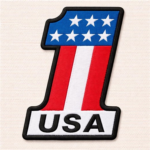 American Flag Embroidered Patch, USA Iron on Patch, Patriotic Sew on Patch for Clothes, 4th of July Gift Idea - Etsy