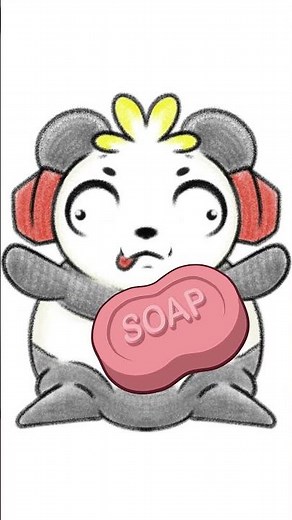 Combo Panda Turns into Pibble! | Wash My Belly