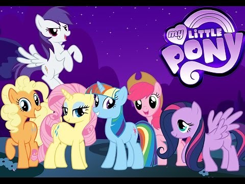 My Little Pony Transforms - Color Swap Mane 6 MLP - Coloring Videos For Kids