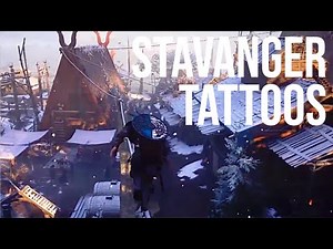 ASSASSIN'S CREED VALHALLA - Stavanger Tattoos: How To Get Both! | Artifact Guide | Tattoo Designs