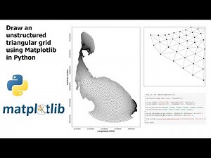 How to Draw Unstructured Triangular Grid using Python