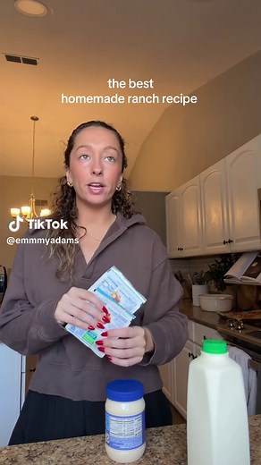 Homemade Ranch Recipe Using Hidden Valley Dressing