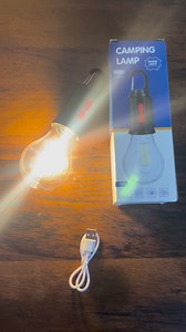 15K views | ️ Struggling with dim or bulky lanterns? Our rechargeable retro bulb light is lightweight, easy to carry, and delivers bright, adjustable lighting. With Type-C charging and a handy hook, it’s ideal for camping or emergencies. Illuminate your adventures—get yours now!  | Hyper Gears | Facebook