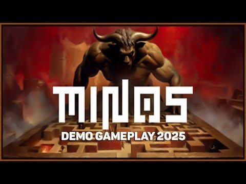 Minos - Demo Gameplay Video 2025 (PC) - Roguelike/Tower Defense/TD/Strategy