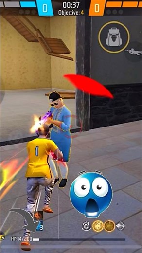 14 HP power unleashed 💪🔥can i clutch 🤔 #freefire #gaming #shorts #shortsfeed #batidao #goviral