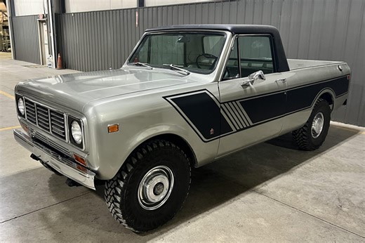 1976 International Harvester Scout II Terra Diesel 4×4 4-Speed
