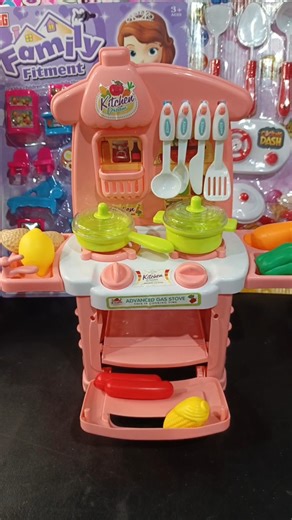 Satisfying With Unboxing Pinkee Kitchen Lemy Set Toys #shorts
