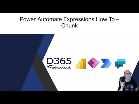 Power Automate String Functions - Chunk
