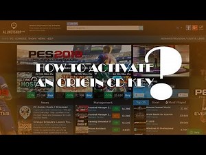 How to activate an Origin CD Key?
