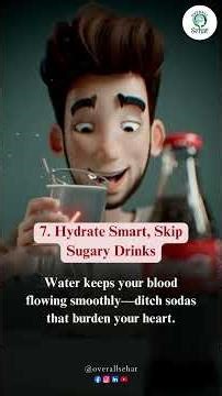 10 Ways to Keep Your Heart Healthy 💓 | Simple Daily Habits for a Stronger Heart