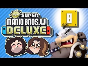 Super Mario Bros U Deluxe: It's Morton! - PART 8 - Game Grumps