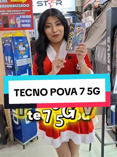 Tecno Pova 7 5G: Potente celular con grandes ofertas