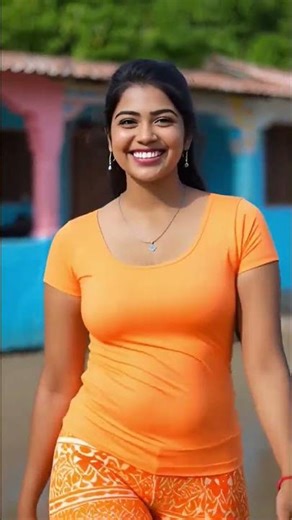 Orange Color Leggings | Bright Casual Wear 🧡✨