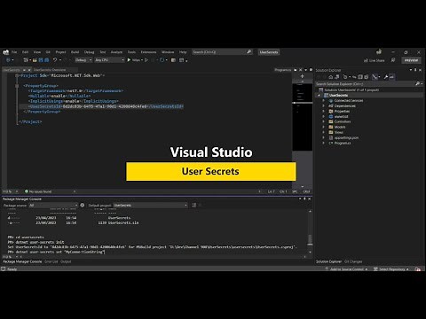 Visual Studio: User Secrets
