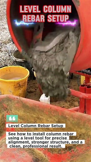Level Column Rebar Setup for Perfect Structural Alignment