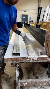 6.3K views · 1.8K reactions | Run cast Cornice ✨ Another behind the scenes video showcasing how we manufacture ‘one off’ casts 朗 #plaster #coving #restoration #howitsmade #architecture | Classic Plaster Moulds | Facebook