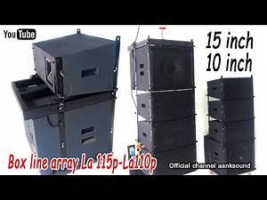 Box line array la115p-la110p