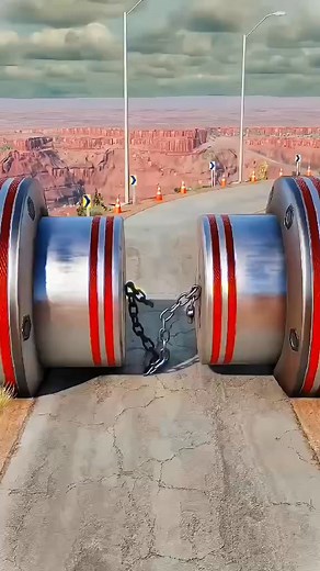 Cars vs big hammer crush #beamngdrive #viral #reels | Motion Drive