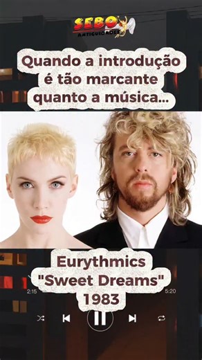 Sebo Antiguidade on Instagram: "Em 1983, a dupla Eurythmics lança o clássico "Sweet Dreams", composta por Annie Lennox e David Stewart. A canção é um dos maiores clássicos da década de 80, e ainda segue como um marco da música eletrônica. O Eurythmics usou uma combinação curiosa de sintetizadores e baterias eletrônicas em looping, criando os icônicos riffs de sintetizador com panorâmica dupla e a batida por meio de sons sequenciados. Instrumentos utilizados: Oberheim OB-X: usado para os sons que