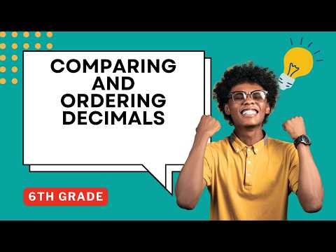 Plotting, Comparing, and Ordering Decimals Guided Notes for 6th Grade Math