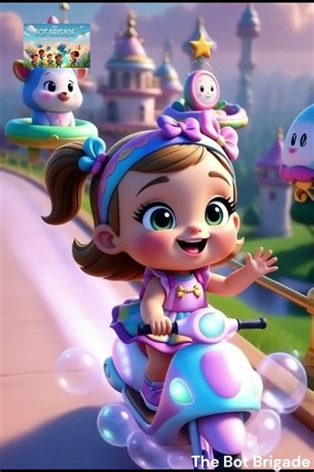 Bop Bop Zoom Zoom 🚀 | Fun Nursery Rhyme for Kids | Animated Toddler Song | #TheBotBrigade #kidssong