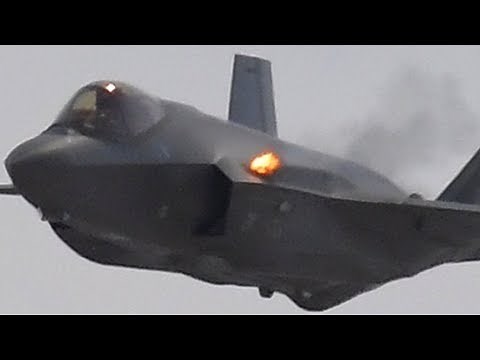 F-35 Lightning Jet 25mm Cannon Firing! GAU-22 Equalizer