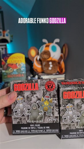 Growing Up With Godzilla on Instagram: "I am obsessed with the @originalfunko Godzilla mystery minis! These were gifted to me by a friend so I figured I would do an unboxing for everyone! #Godzilla #funkopop #funko #figures #collectibles"