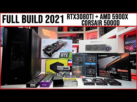 Full PC Build 2021 - Corsair 5000D (5900X & RTX3080TI)