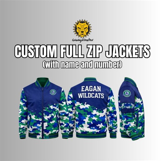 Sublimated Jacket Full Zip - Etsy