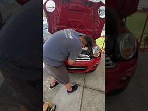 How to change 2013 Mini Cooper water pump