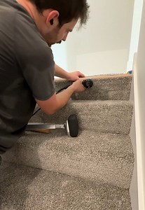 Waterfall Box Steps Carpet Installation Guide