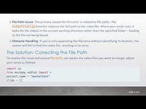 Resolving the MoviePy Error When Appending Clips with VideoFileClip