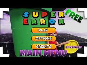 Main Menu System | Roblox Studio, Giveaway, Free Model