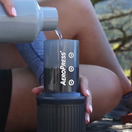 Watch The AeroPress Go is Great for camping, hiking and more! on Amazon Live