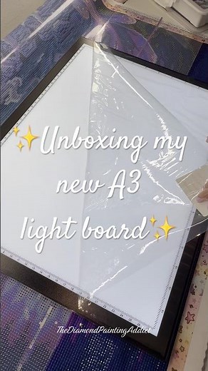 ✨Unboxing my new A3 light board from Amazon!✨