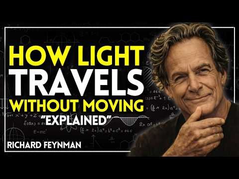 How Light Travels Without Moving: The Feynman Reality Check