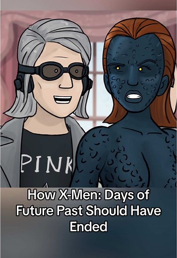 How X-Men: Days of Future Past Should Have Ended #foryou #fyp #animation #TikTokFilmTVCompetition