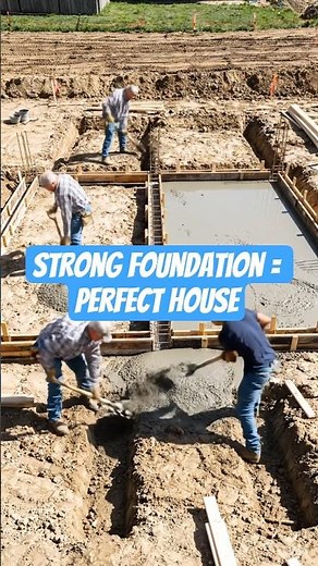 Wooden House Building Process 🪵 From Concrete Foundation to Dream Home 🏡 #construction #timelapse