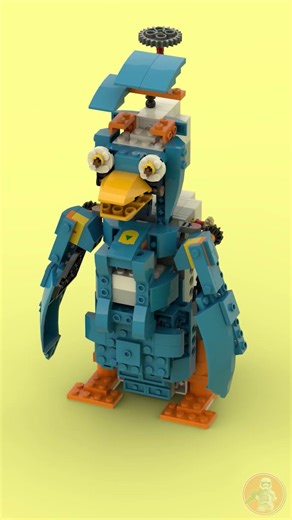 🟡 Building LEGO Minifigures Beautiful Penguin 🟡 #shorts #lego