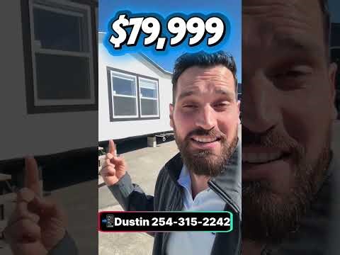 Affordable Home Tour | $79,999 Double Wide With Drywall, Stainless Appliances