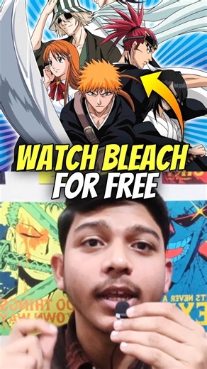 Bleach On Youtube For FREE!