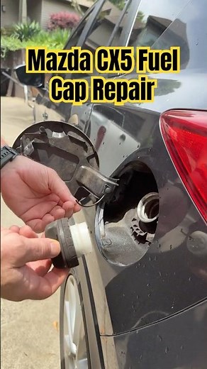 Quick And Easy 2014 Mazda CX5 Gas Cap Repair / Replacement #shorts