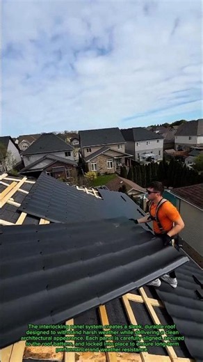 Modern Metal Roof Installation That Looks Incredible! 🏠⚒️