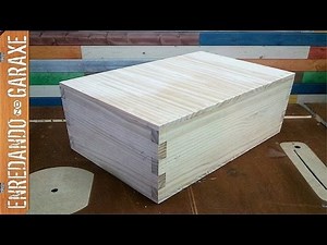 Cómo hacer un pequeño baúl de madera. P1 La caja