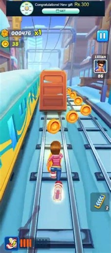 Subway princess running Part 1🏃🏃🏃