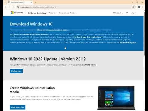 How to download Windows 10 ISO File officially from Microsoft Website in 2025 !
